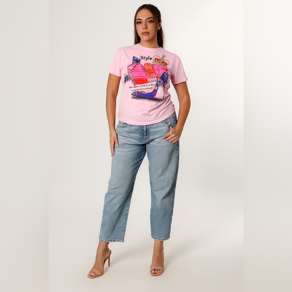 Women's Rhinestone Tshirt